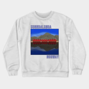 Norway Sunndalsøra Travel Norwegian Crewneck Sweatshirt